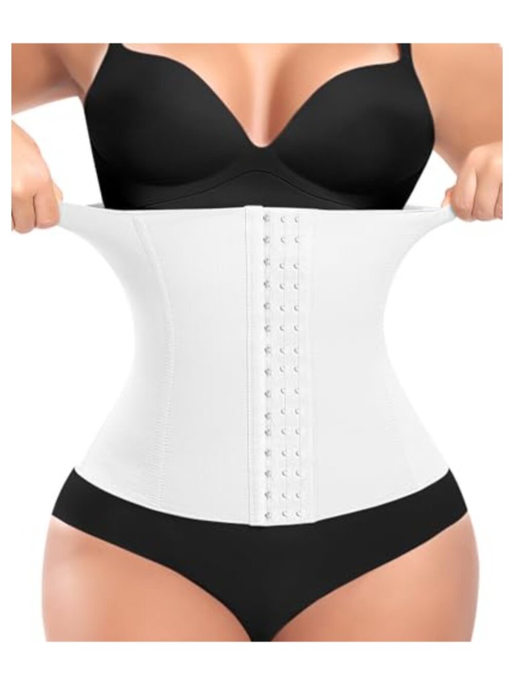 Waist Trainer Cincher Shapewear Women Steel Bones Tummy Control